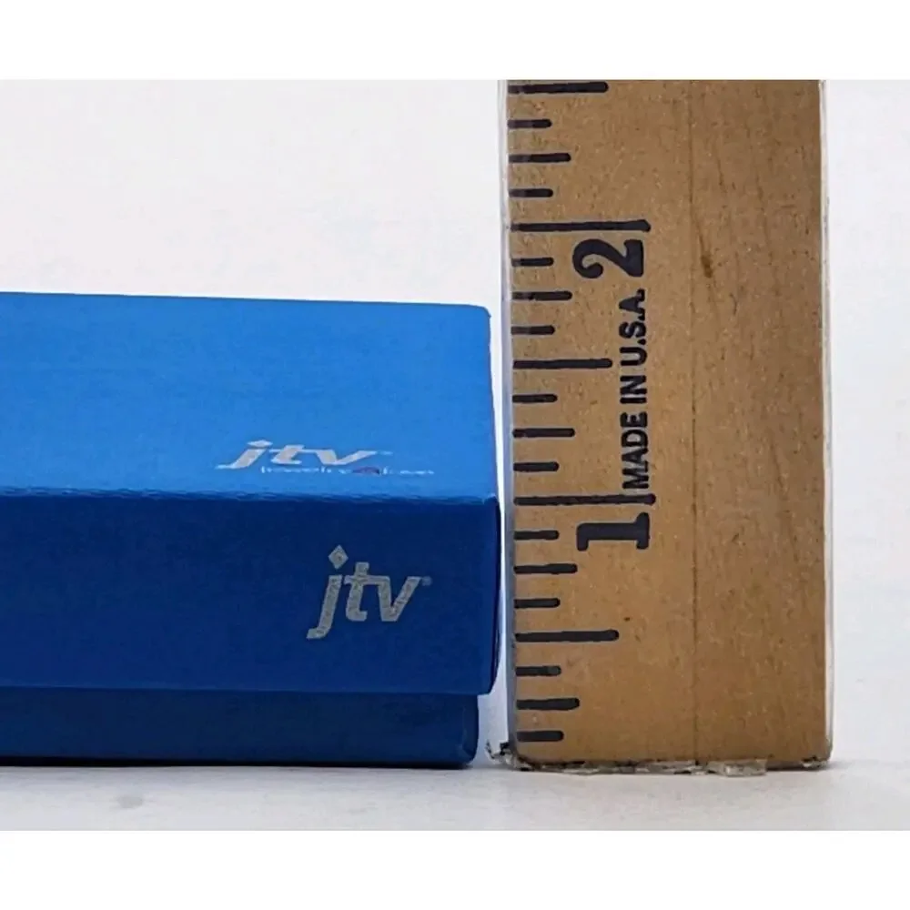Lot Of 20 Empty Jewelry Boxes Cardboard Blue JTV logo FAST SHIPPING
